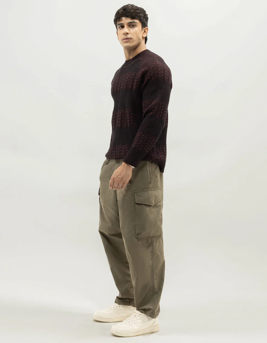 JJ-SWT-0066-FULL SLEEVE CREW SWEATER - Image 2